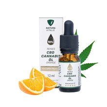 CBD CANNABIS OIL 10% + ORANGE FLAVOR